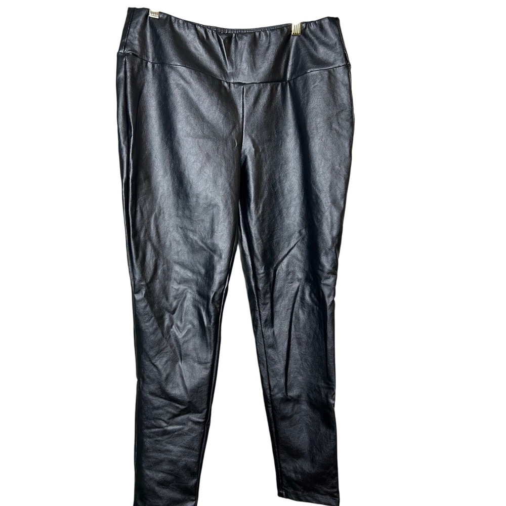 Kendall & Kylie Faux Leather Pants- Size Large